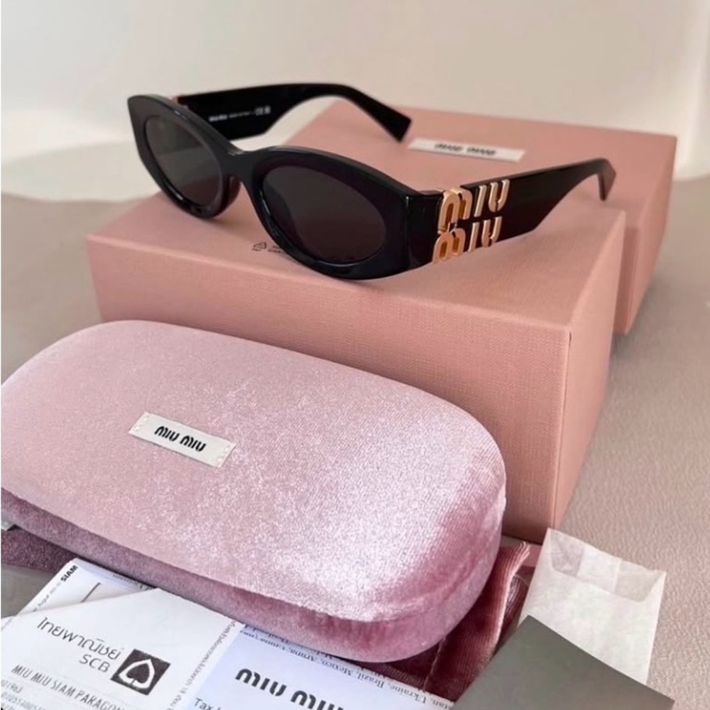 Miu Miu Black Sunglasses